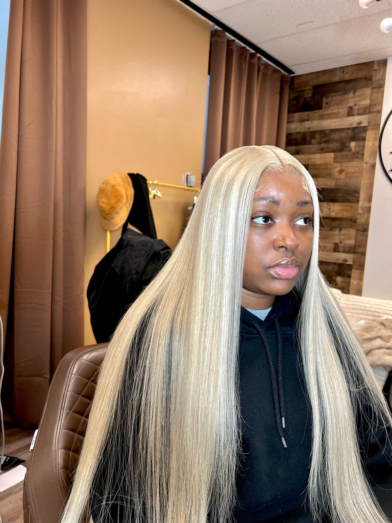 Ice Highlight HD Wig
