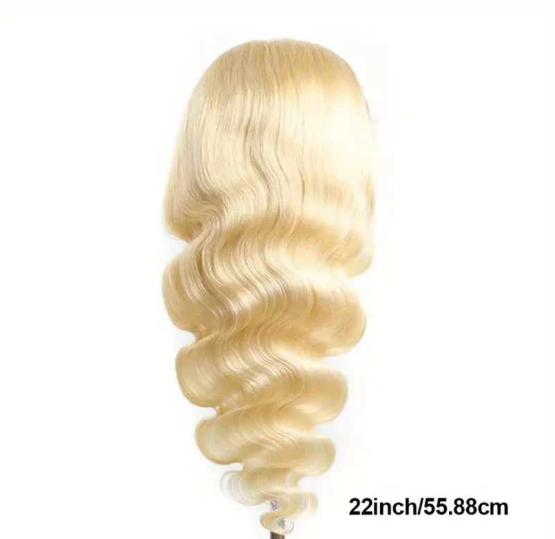 Mink Platinum Blonde 613 Full Lace Body Wave Wig