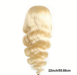 Mink Platinum Blonde 613 Full Lace Body Wave Wig