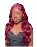 99J Burgundy Wig