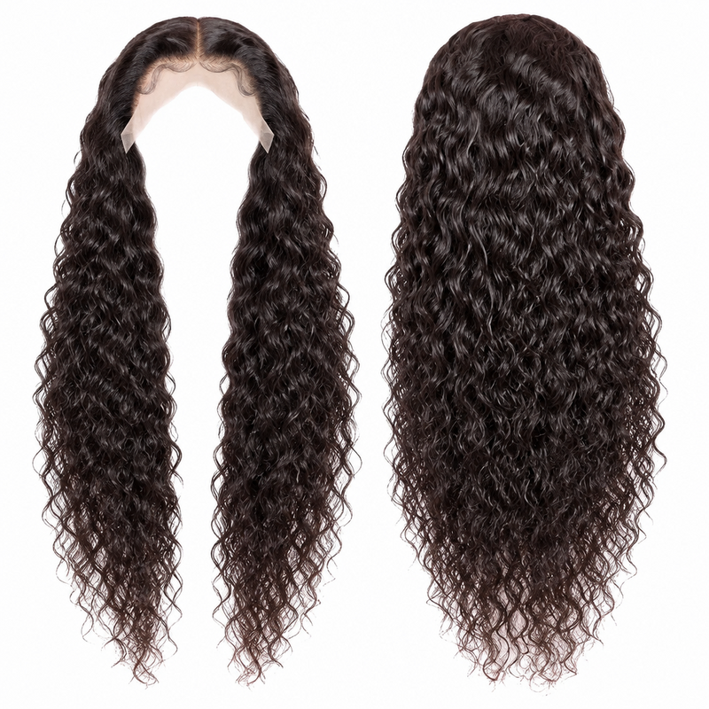 Lavish Water Wave Full Frontal Wig