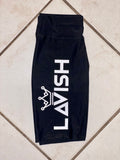Lavish Biker Shorts (Black & White)