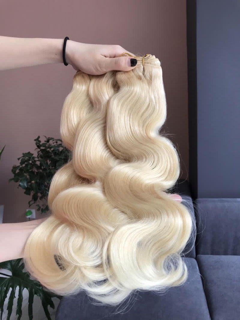 Platinum Blonde 613 Body Wave  Bundles
