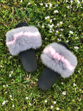 "Pixie Dust" Fur Slides (PREORDER)