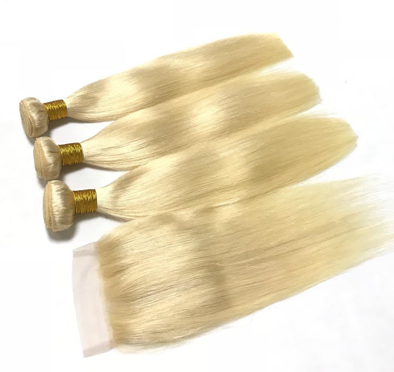 Platinum Blonde Straight Bundles Deal